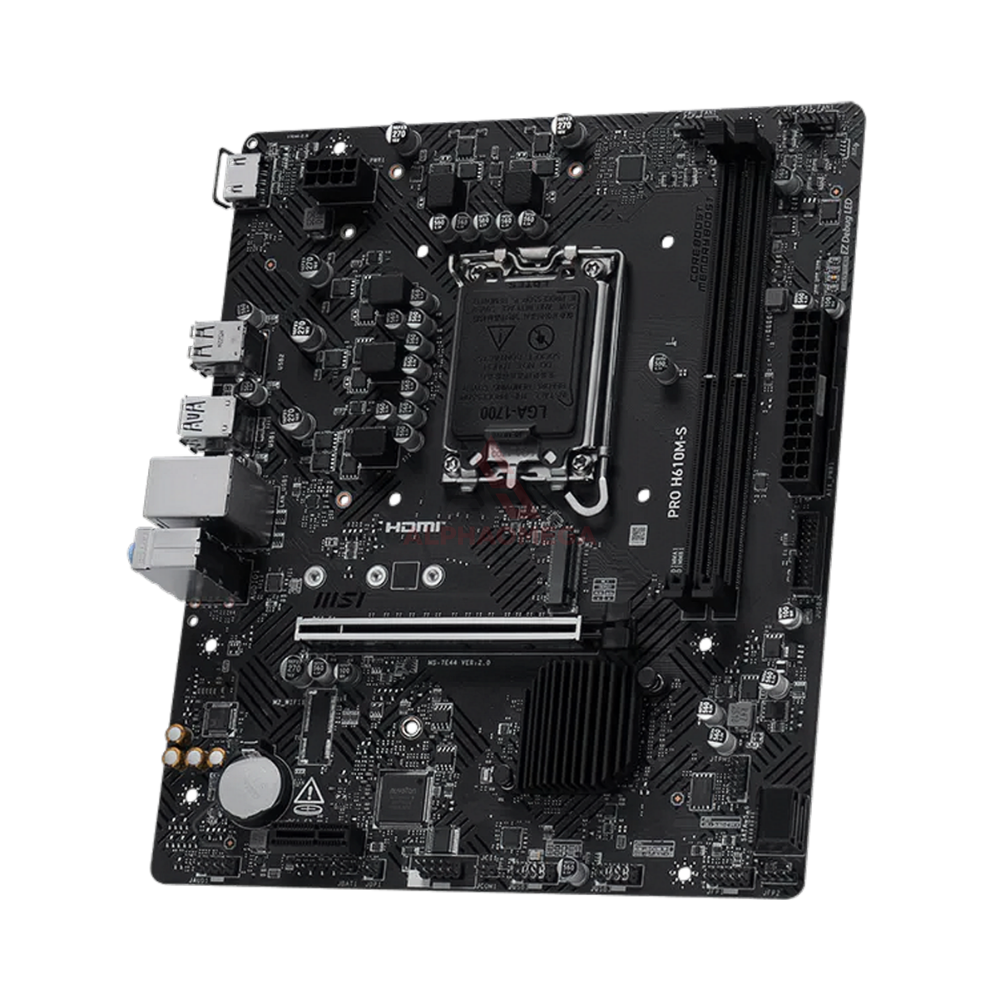 MSI PRO H610M-S DDR5 mATX Motherboard Intel
