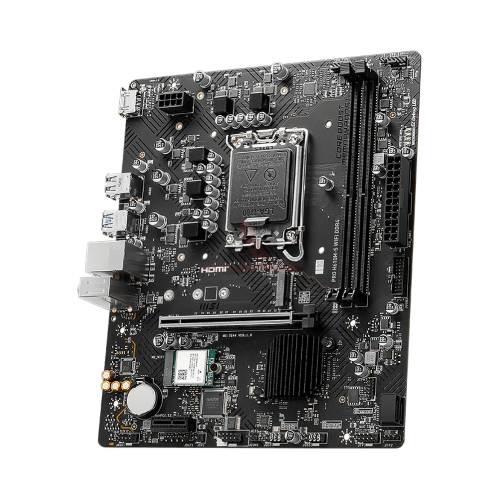MSI PRO H610M-S WIFI DDR5 mATX Motherboard