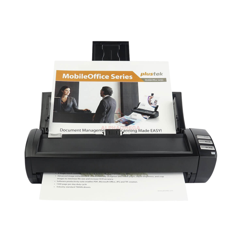 Plustek MobileOffice AD470 Duplex Portable Document Scanner