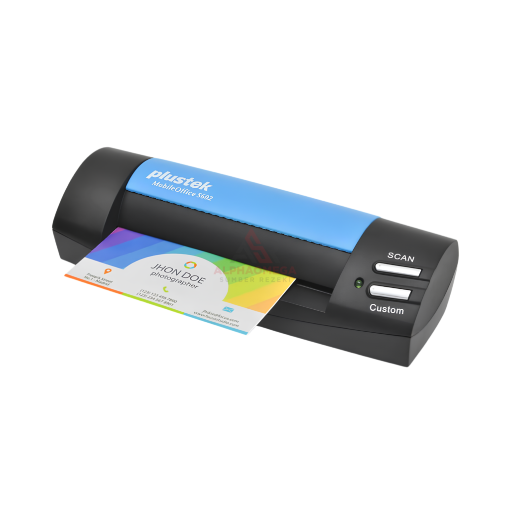 Plustek MobileOffice S602 Ultra-Portable Card & ID Scanner
