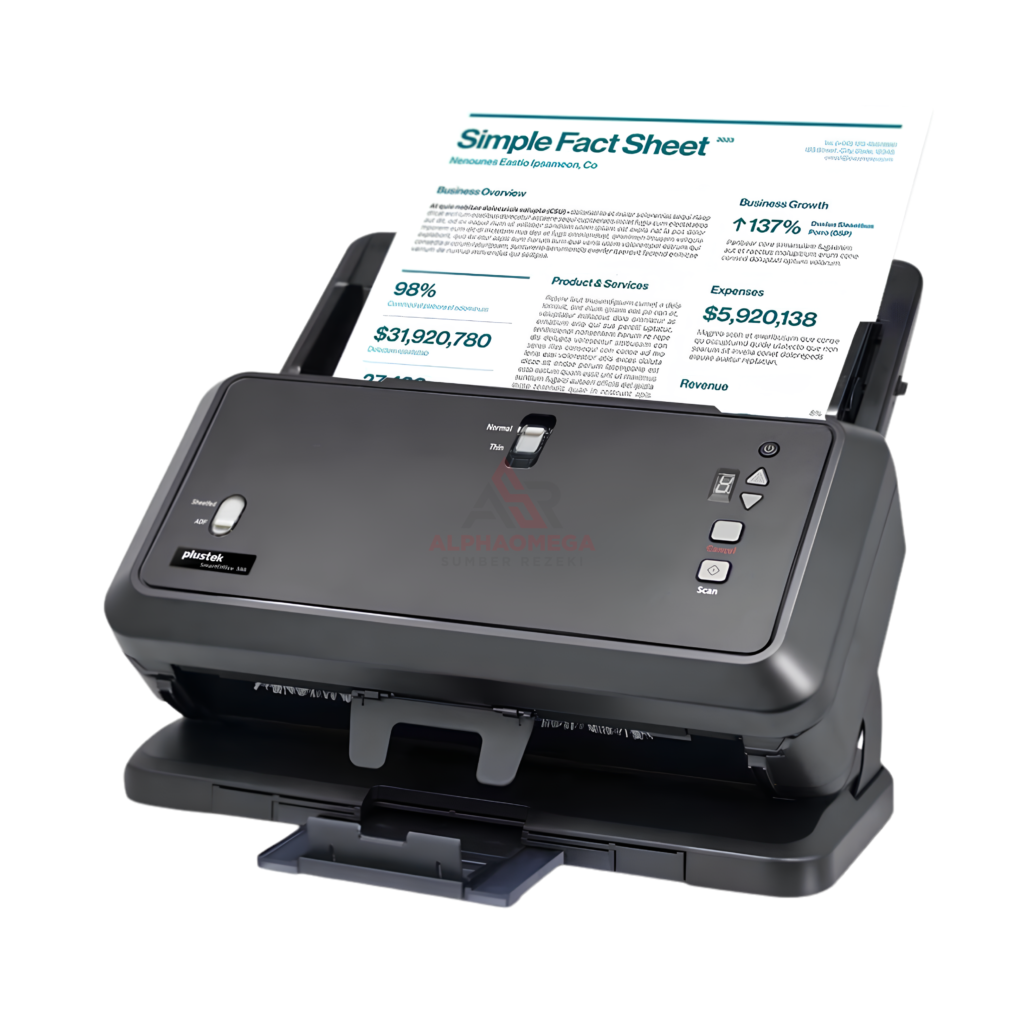Plustek SmartOffice S60 A3 High-Speed Production Document Scanner