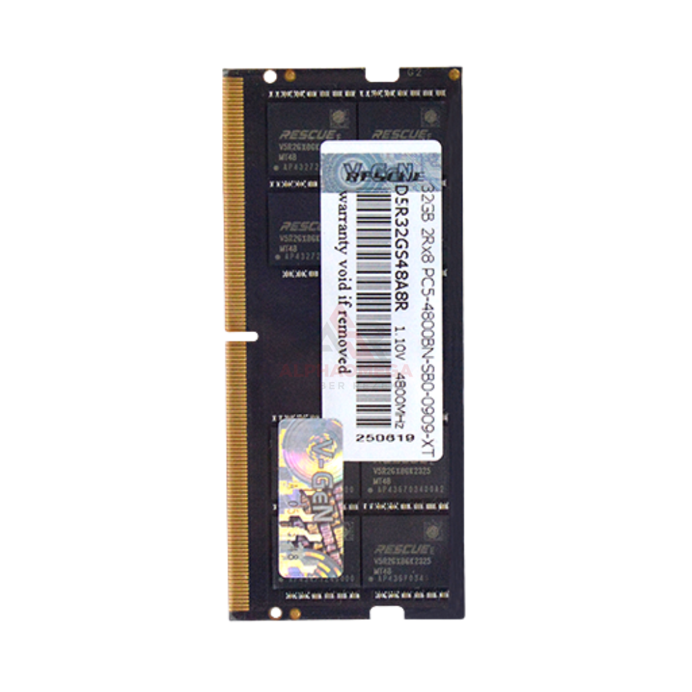 RAM V-GEN DDR5L 4800Mhz Laptop Memory Original High Speed SO-DIMM Garansi Resmi Indonesia