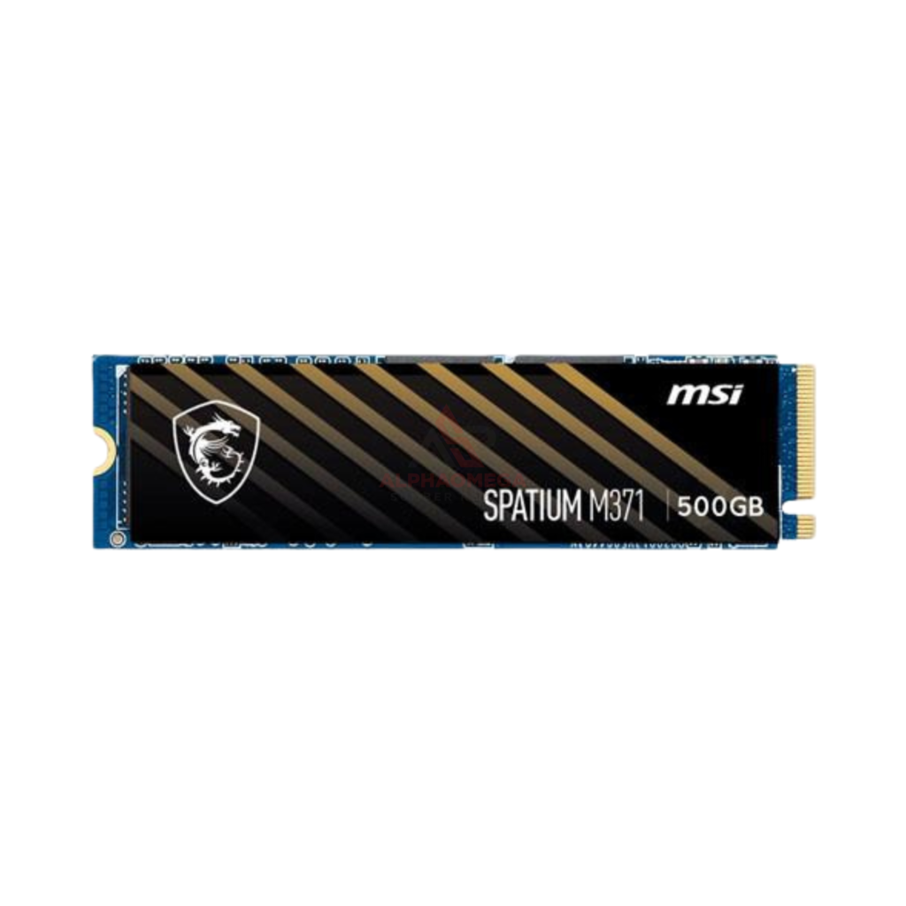 MSI SPATIUM M371 500GB NVMe M.2 PCIe Gen3x4 SSD Internal