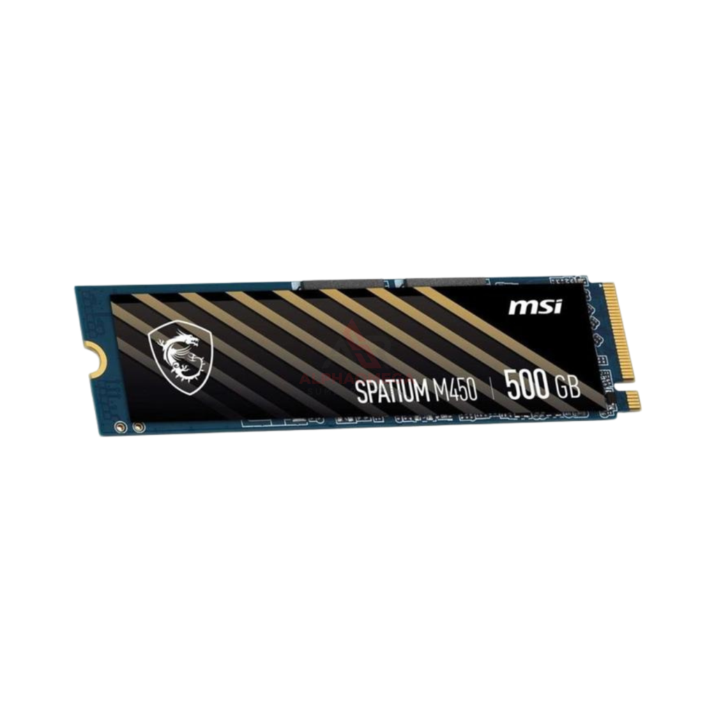 MSI SPATIUM M450 V1 500GB PCIe 4.0 NVMe M.2 SSD Internal
