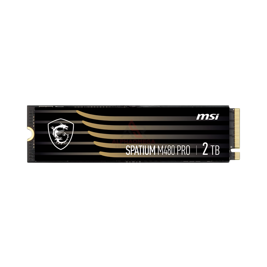 MSI SPATIUM M480 PRO PCIe 4.0 NVMe M.2 2TB SSD