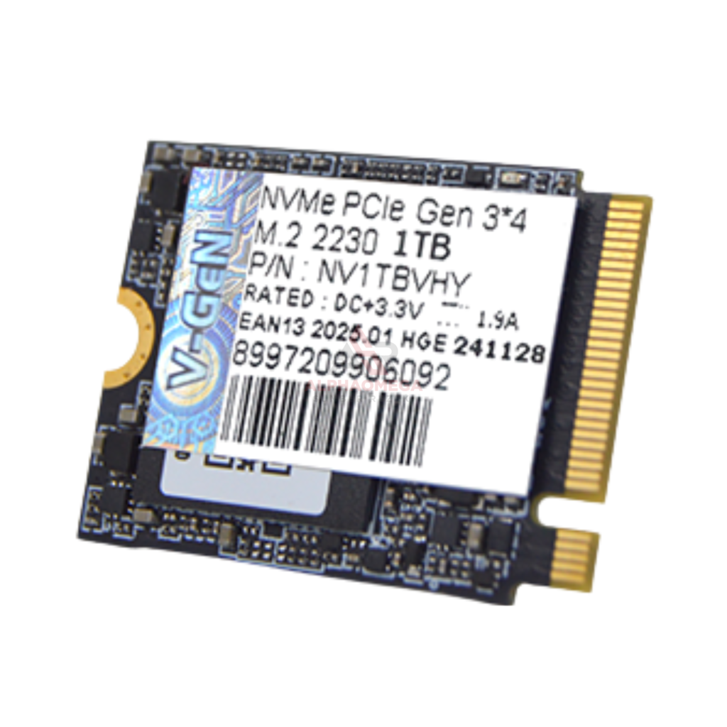 SSD V-GEN NVMe M.2 Hyper 2230 1TB PCIe Gen 3.0 x4 Internal SSD