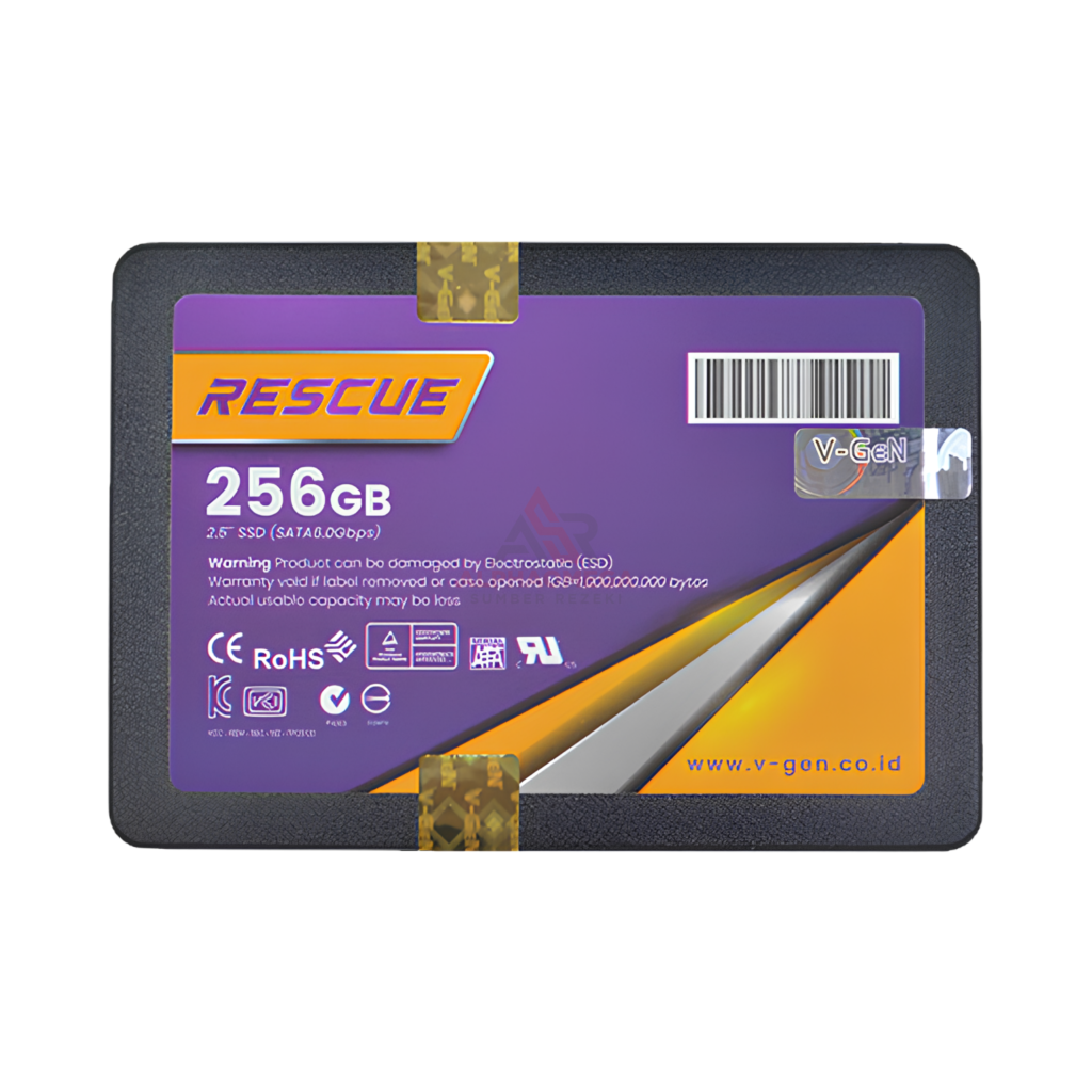 V-GeN Rescue 256GB SATA3 2.5 Inch SSD Internal
