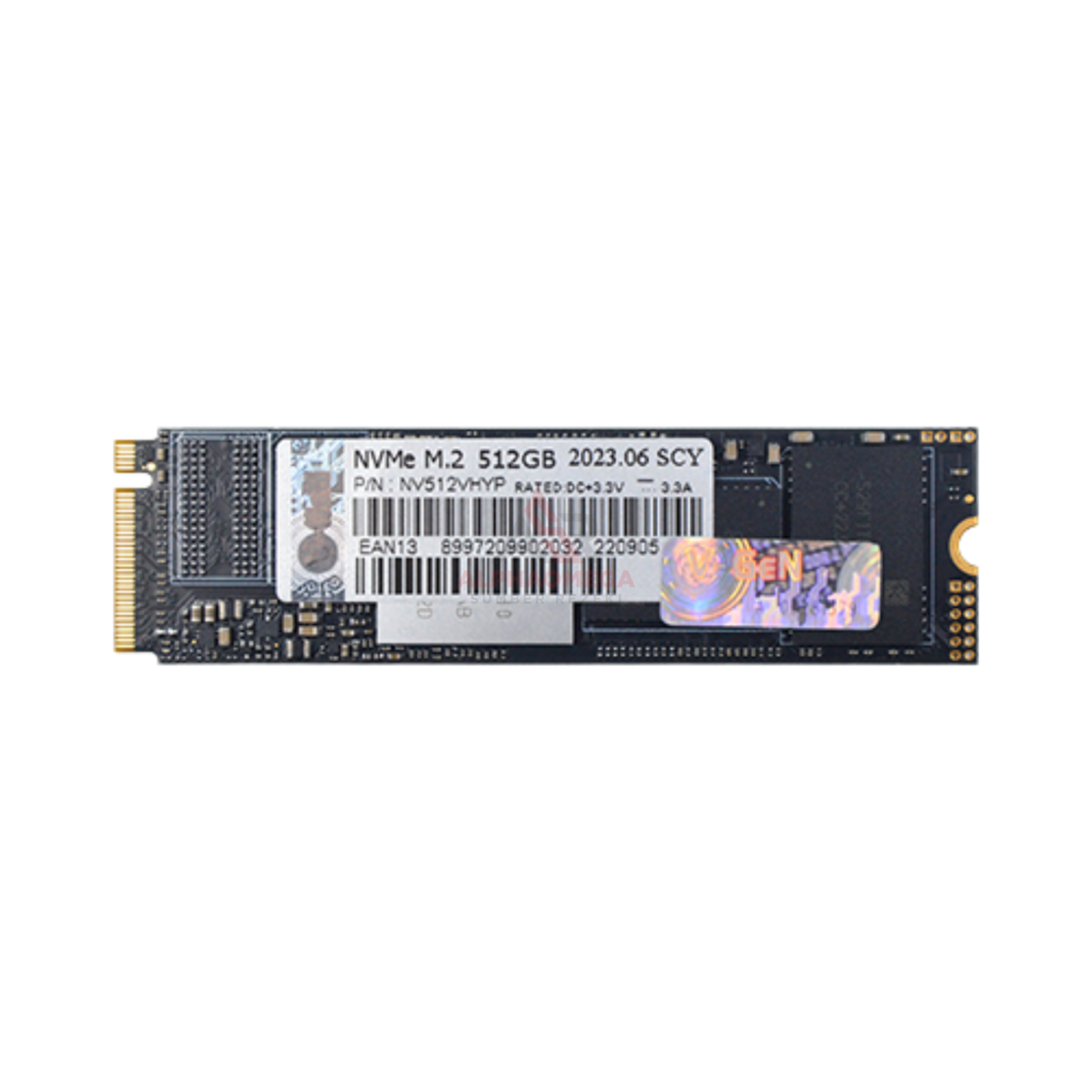 SSD V-GEN NVMe M.2 Hyper PRO 512GB PCIe Gen 3.0 x4 M.2 2280 Internal SSD Non Heatsink