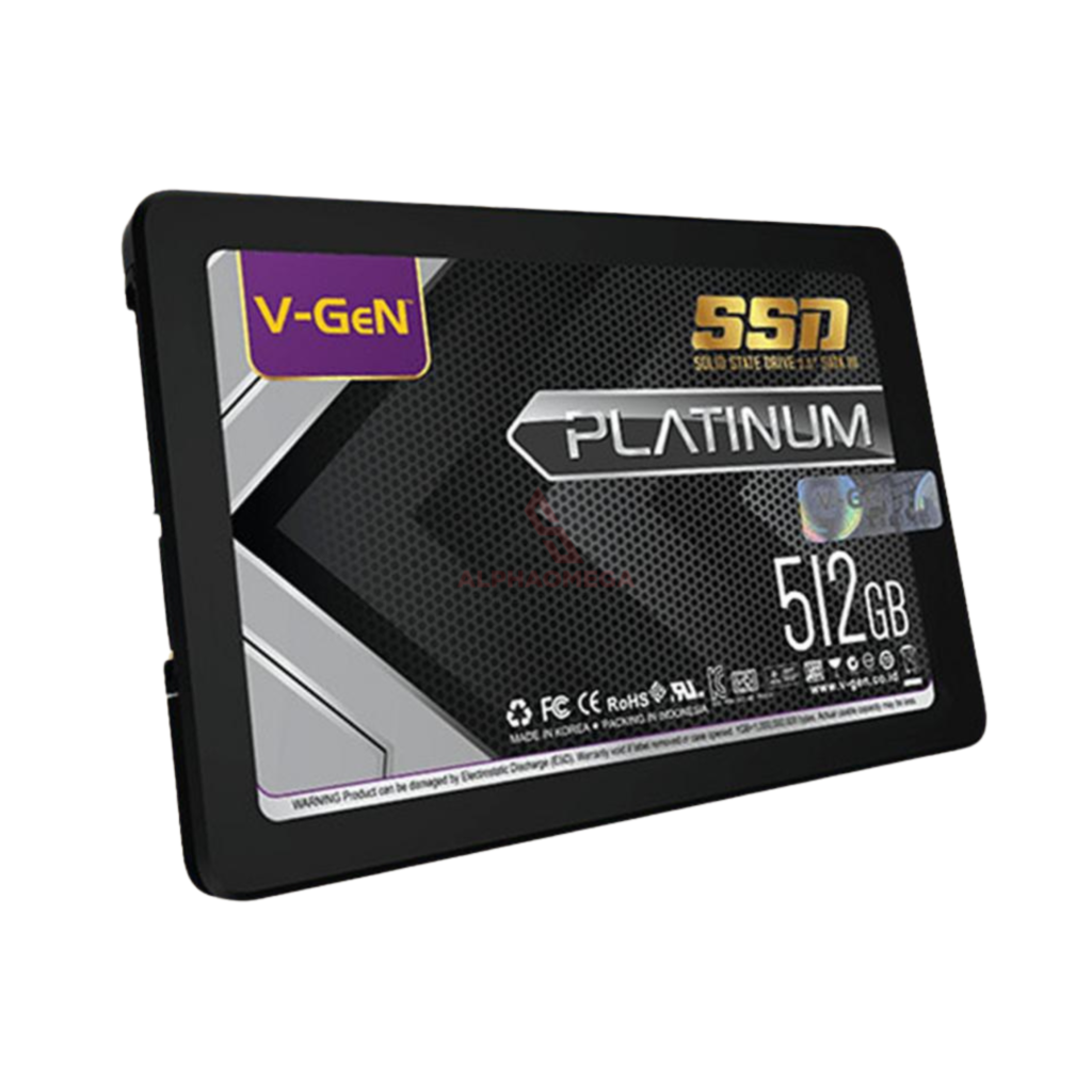 V-GEN SATA3 PLATINUM SSD 512GB 2.5 Inch Internal Storage