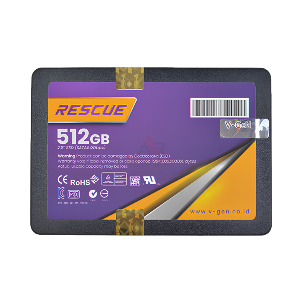 V-GeN Rescue 512GB SATA3 2.5 Inch SSD Internal