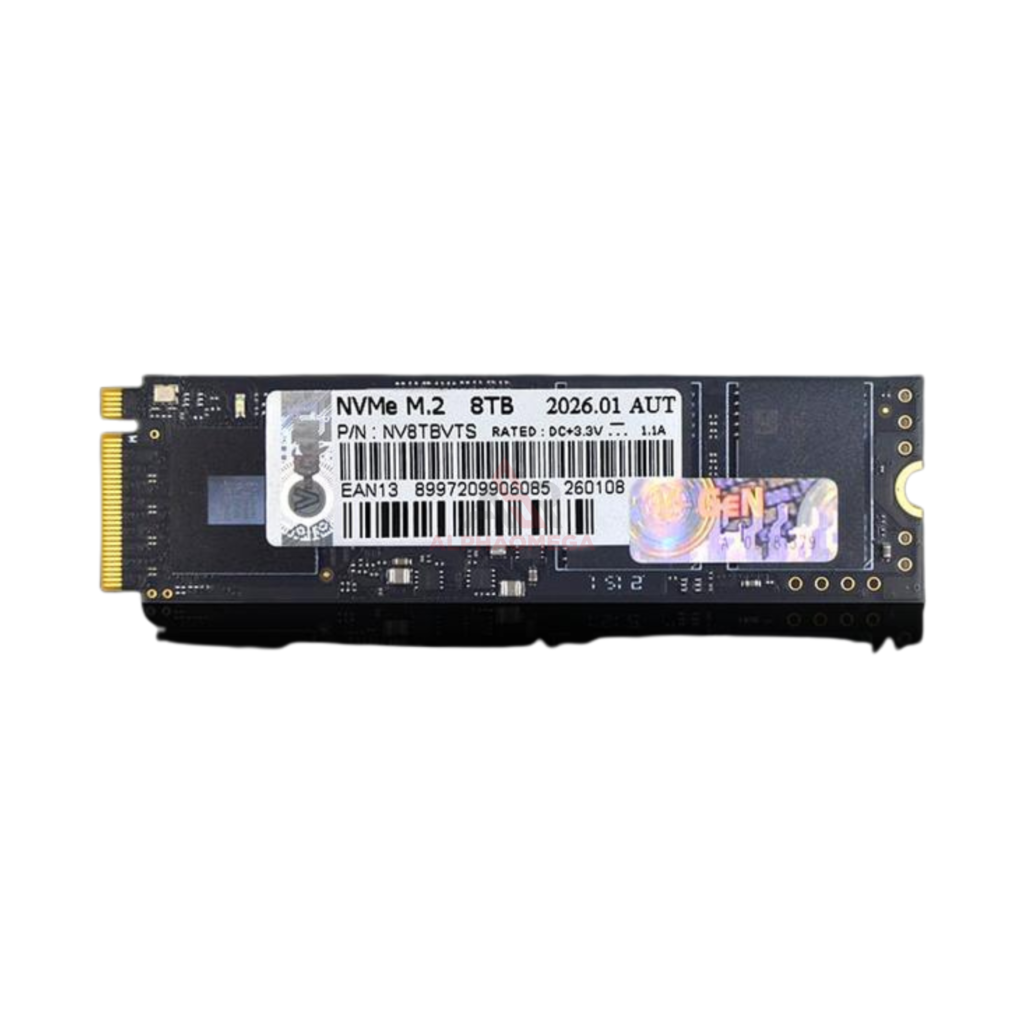 SSD V-GEN NVMe M.2 TSUNAMI 8TB PCIe Gen 4.0 x4 Internal SSD Non Heatsink