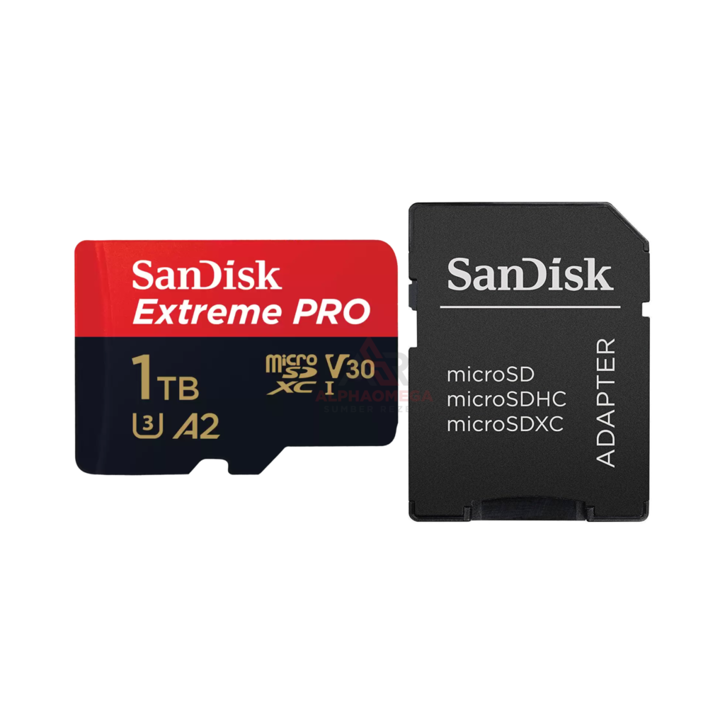 SanDisk Extreme PRO MicroSD 1TB SDSQXCD-1T00-GN6MA Include Adapter Read 200MB/s Write 140MB/s Original