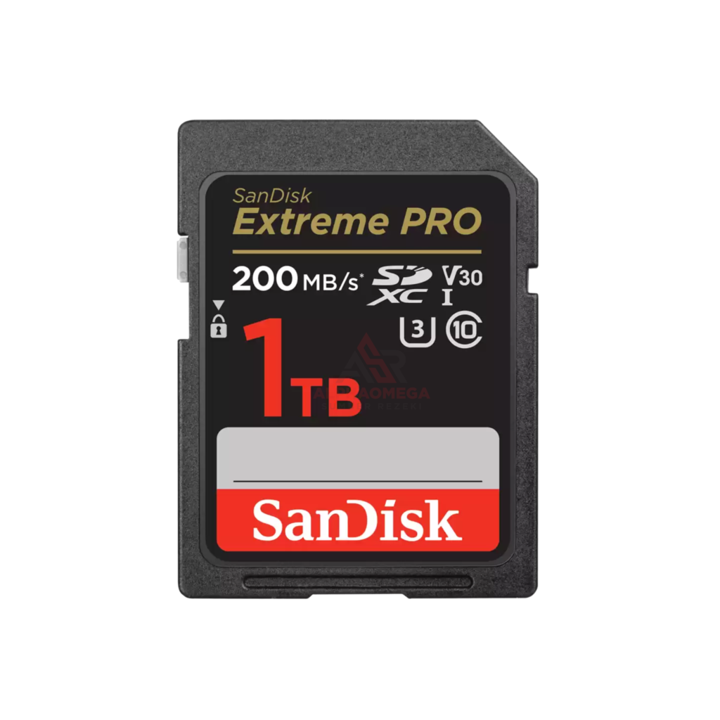 SanDisk Extreme PRO SD Card 1TB Read 200MBs Write 140MBs SDSDXXD-1T00-GN4IN 4K