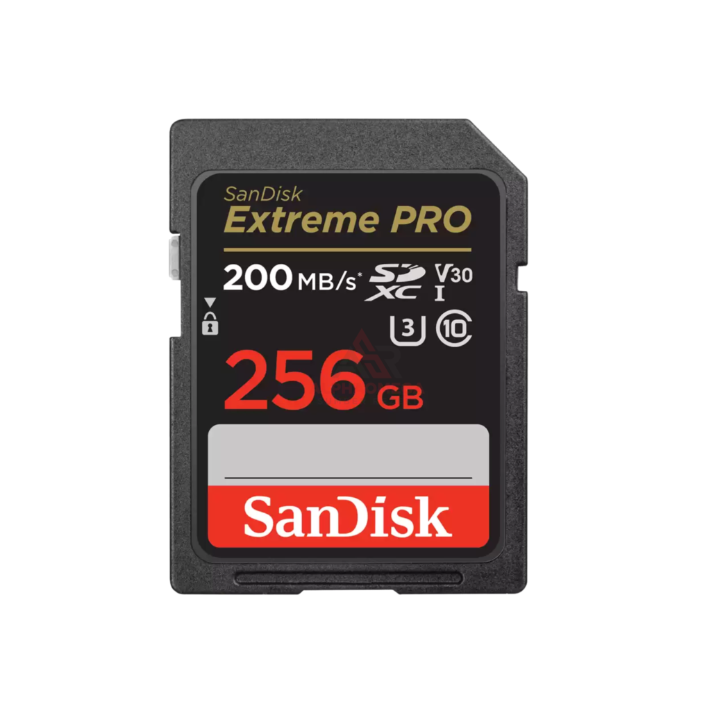 SanDisk Extreme PRO SD Card 256GB Read 200MBs Write 140MBs SDSDXXD-256G-GN4IN 4K