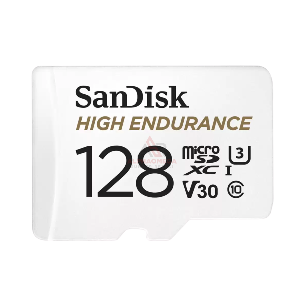 SanDisk High Endurance MicroSD 128GB SR100/SW40MB/s Original Garansi Resmi