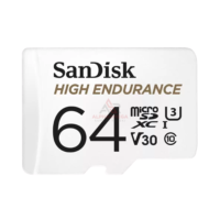 SanDisk High Endurance MicroSD 64GB SR100/SW40MB/s Original Garansi Resmi