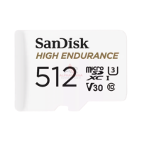 SanDisk High Endurance MicroSD 512GB SR100/SW40MB/s Original Garansi Resmi