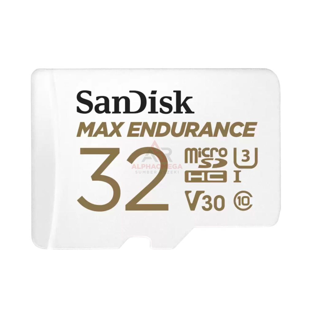 SanDisk Max Endurance MicroSD 32GB SR100/SW40MB/s Original Garansi Resmi