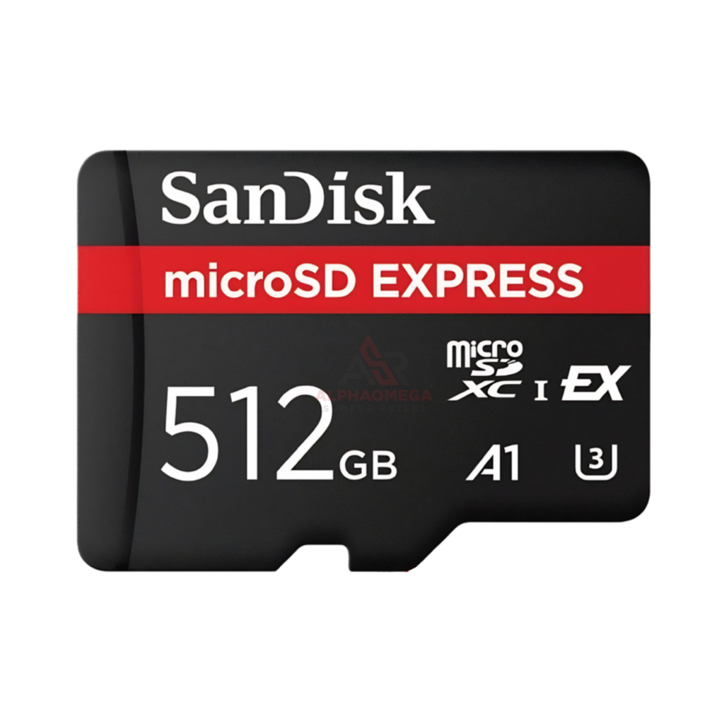 SanDisk microSD Express 512GB Read 880MB/s Write 650MB/s Original Garansi Resmi