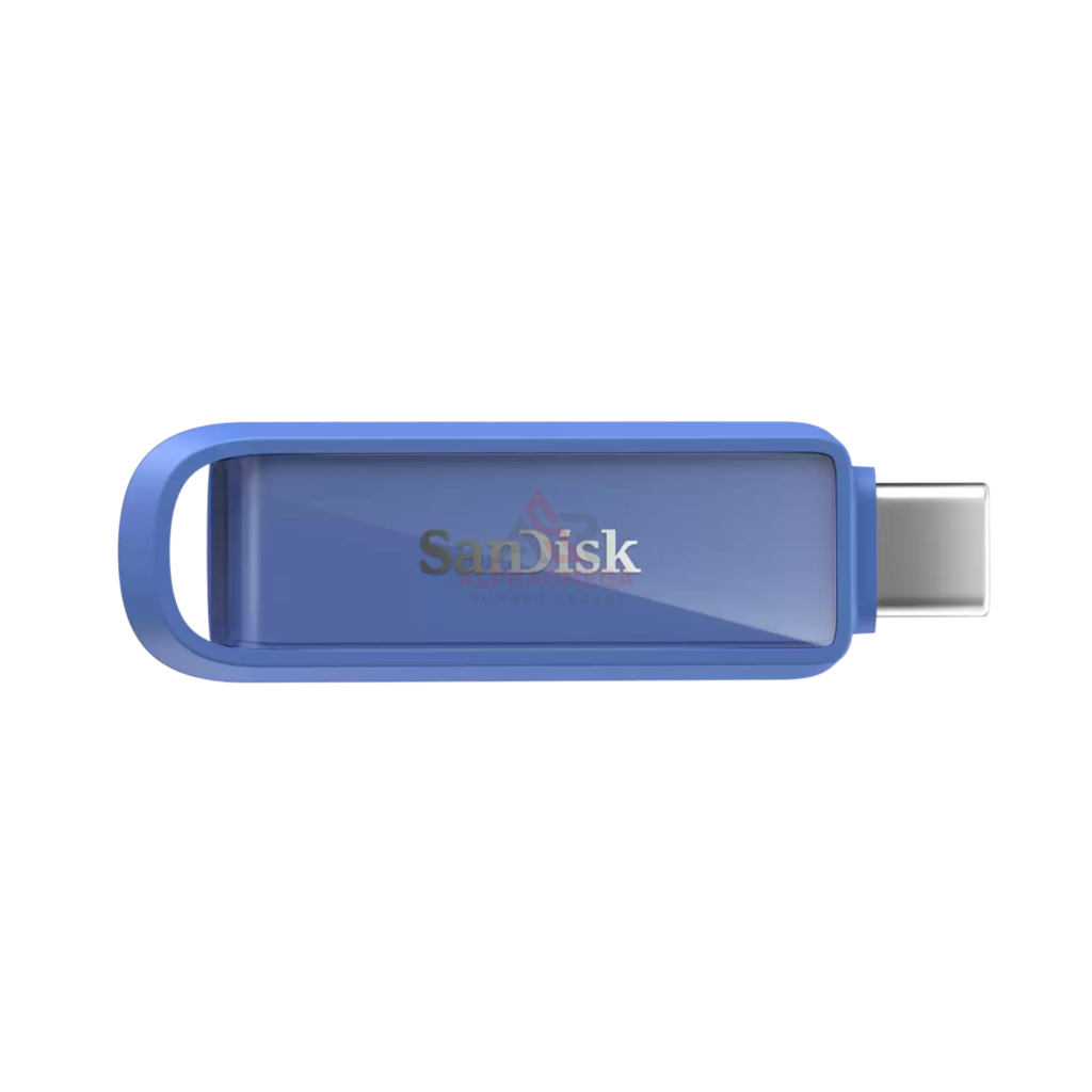 SanDisk Phone Drive USB-C 256GB Maritime Blue Flashdisk OTG iPhone 16 Original