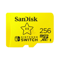 SanDisk Nintendo Switch MicroSD 256GB SDSQXAO-256G-GN3ZN Resmi Nintendo