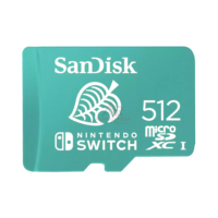 SanDisk Nintendo Switch MicroSD 512GB SDSQXAO-512G-GN3ZN Resmi Nintendo