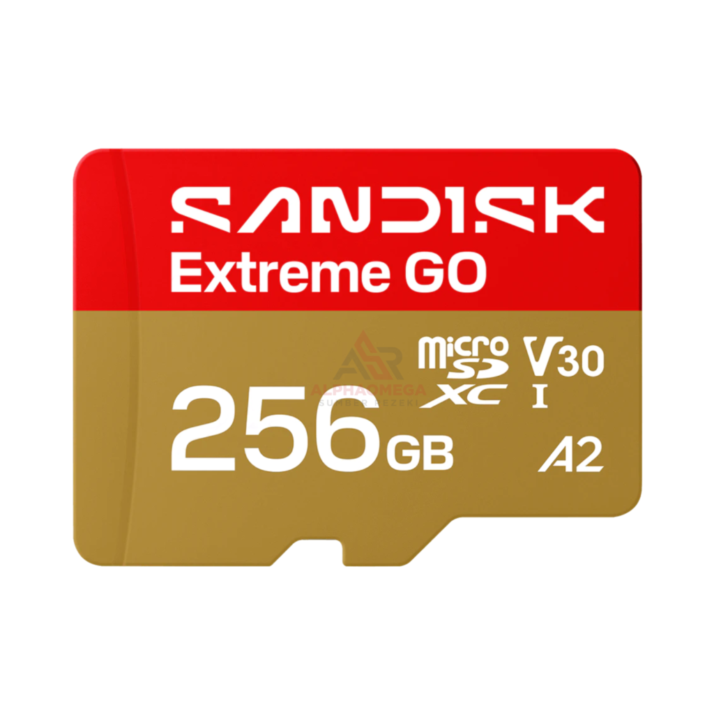 SanDisk Extreme GO MicroSD 256GB SDSQXGN-256G-GN6MN Read 240MB/s Write 160MB/s Original