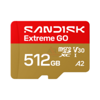 SanDisk Extreme GO MicroSD 512GB SDSQXGN-512G-GN6MN Read 240MB/s Write 160MB/s Original