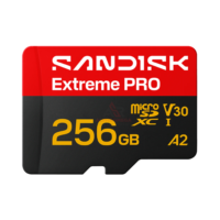 SanDisk Extreme PRO 256GB [Sequential Read up to 250MB/s, Sequential Write up to 170MB/s] Original No Adapter