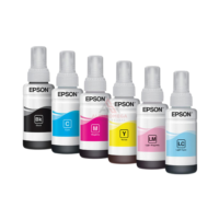 Epson T6732 T6733 T6734 T6735 T6736 Original 70ml Cyan Magenta Yellow Light Cyan Light Magenta untuk Epson L800 L805 L850 L1800