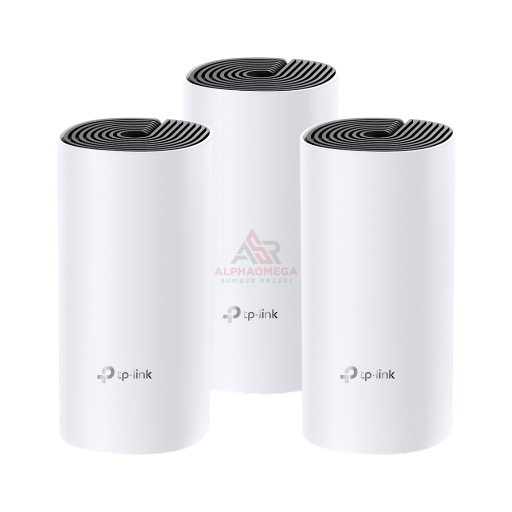 TP-Link Deco E4 AC1200 Mesh WiFi System 3-Pack Router WiFi Mesh AC1200 Dual Band Coverage Luas