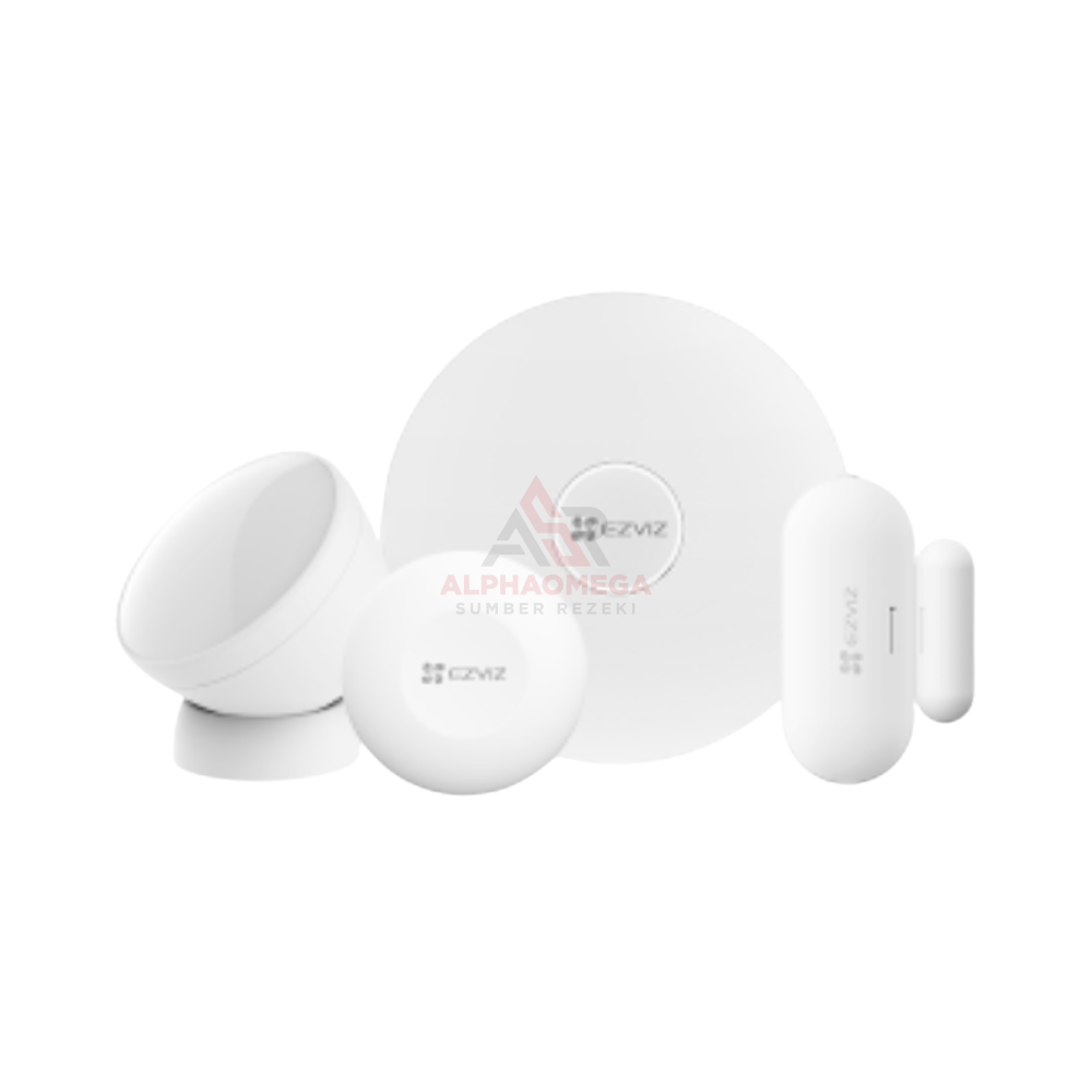 EZVIZ B1 Kit Smart Home Security Sensor Kit PIR Motion Sensor Door Sensor Gateway Alarm System