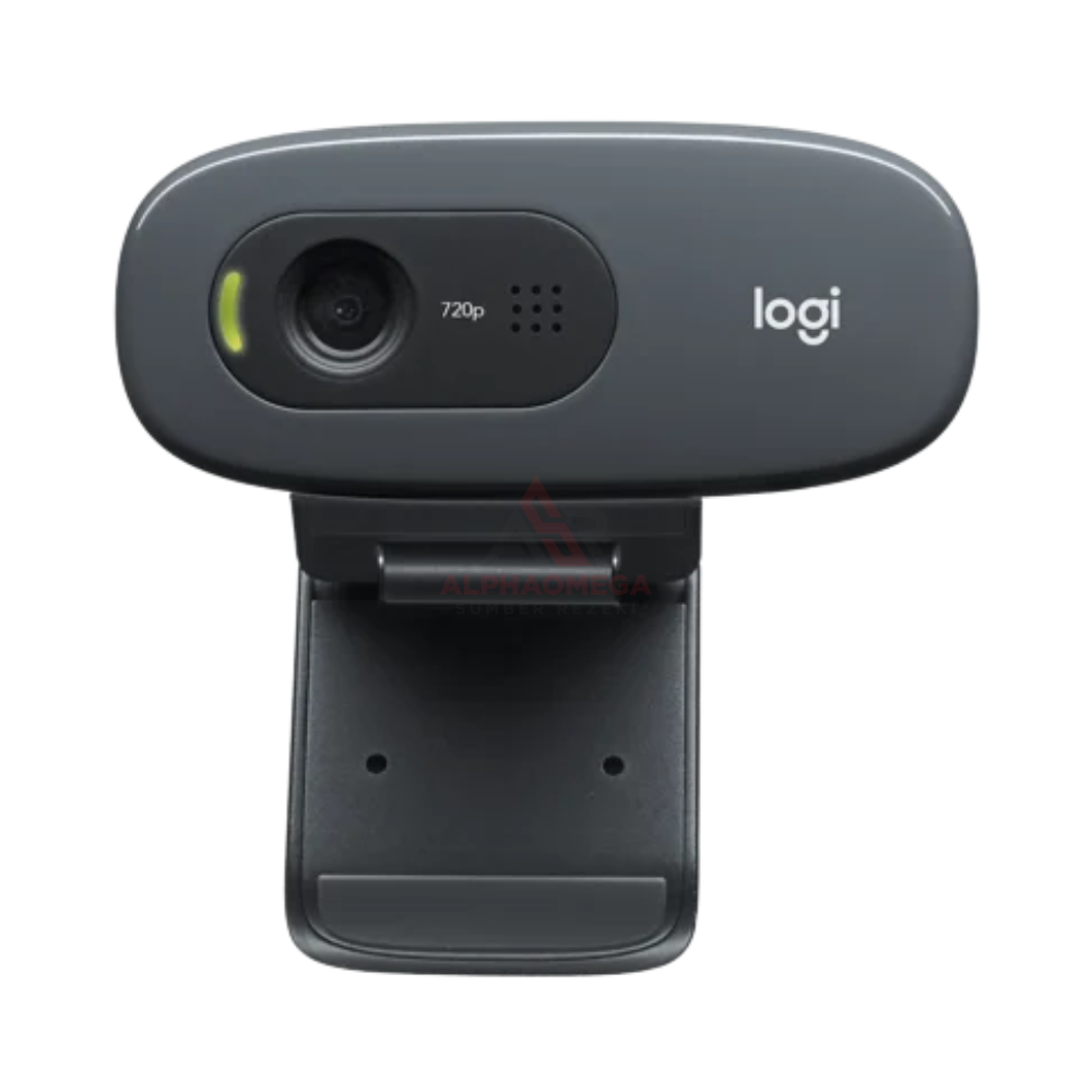 LOGITECH WEBCAM C270 HD 720P USB Camera Built-in Microphone Video Call Online Meeting Laptop PC
