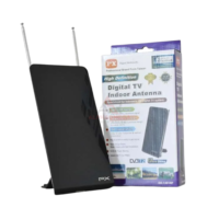 PX DIGITAL TV INDOOR ANTENA DA-1201NP – Antena TV Digital DVB-T2 Indoor VHF UHF, LTE Filter, Sinyal Kuat & Jernih