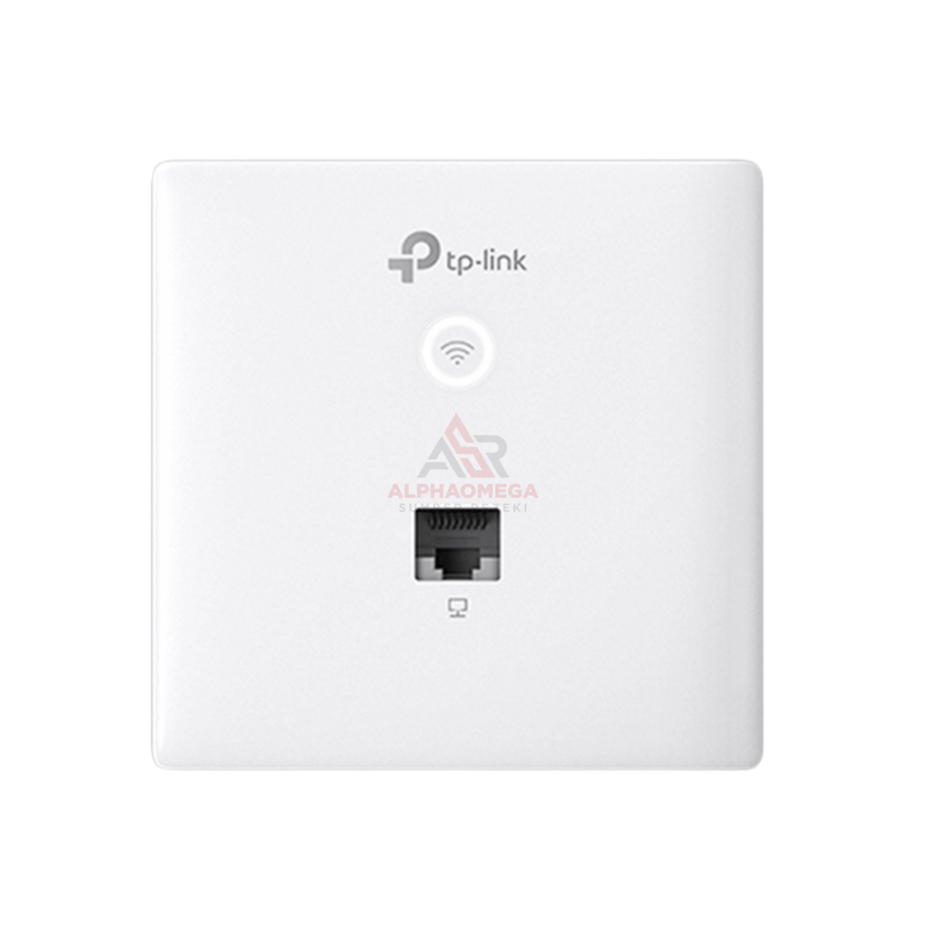 TP-Link Omada EAP115-Wall Access Point Wireless N Wall-Plate 300Mbps 2 Port LAN Spesifikasi Lengkap