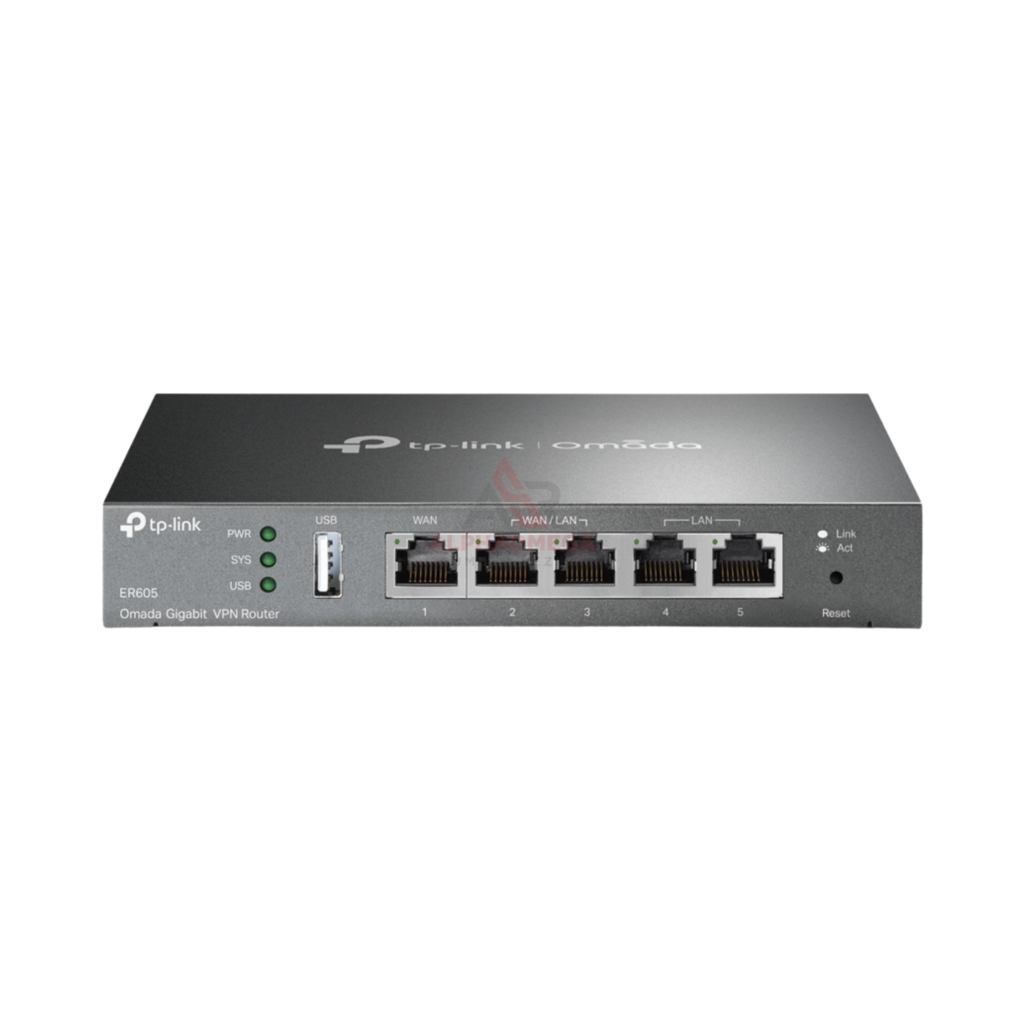 TP-Link Omada ER605 Gigabit Multi-WAN VPN Security Gateway Router SFP Spesifikasi Lengkap