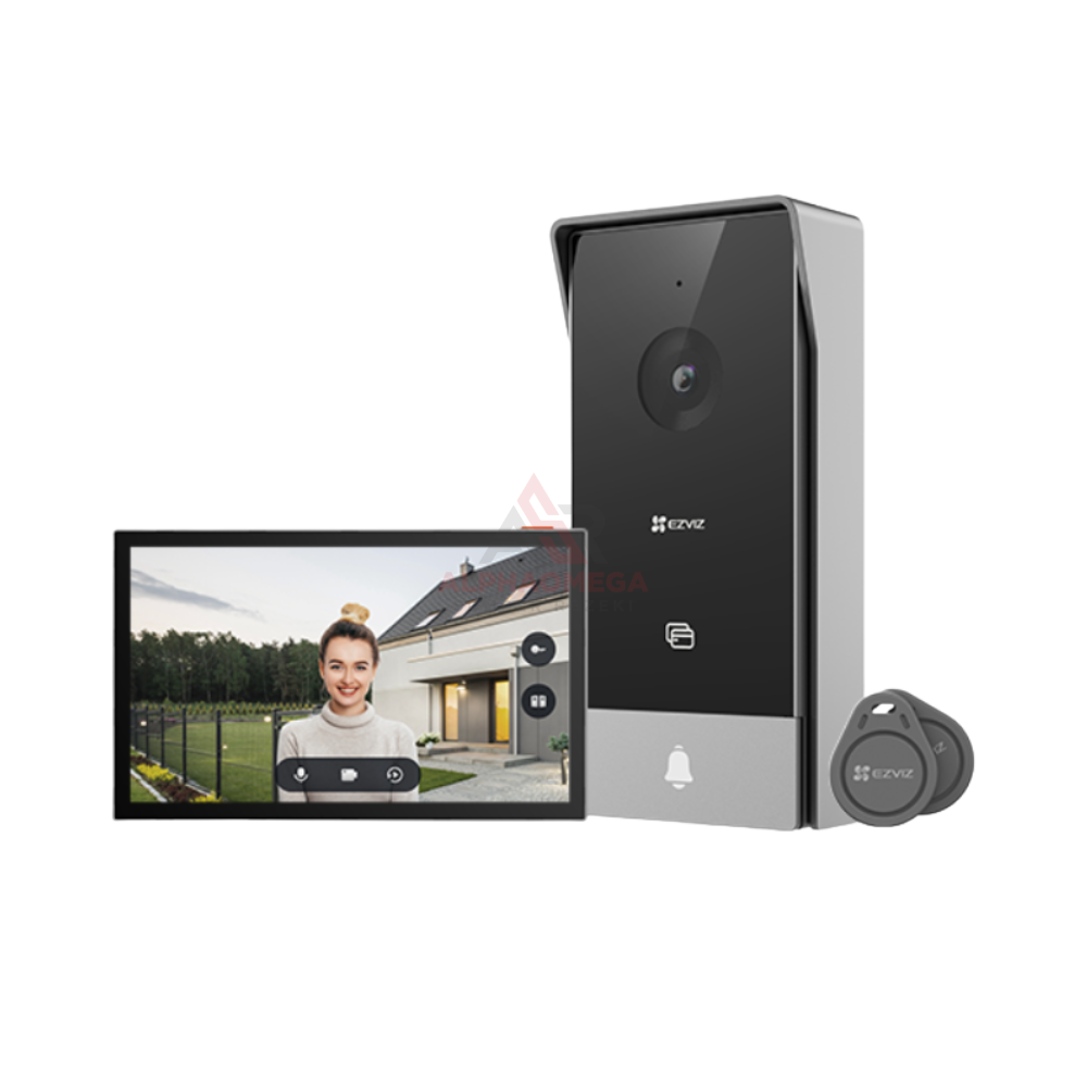 EZVIZ HP5 Smart Video Door Phone 1080P WiFi Video Intercom 7 Inch Touch Screen Two Way Audio