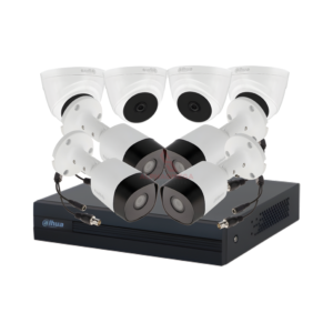 Paket Kamera CCTV Dahua 8 Channel Full HD Rakitan Lengkap Siap Pakai