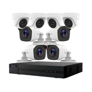 Paket Kamera CCTV Hilook 8 Channel Full HD Rakitan Lengkap Siap Pakai