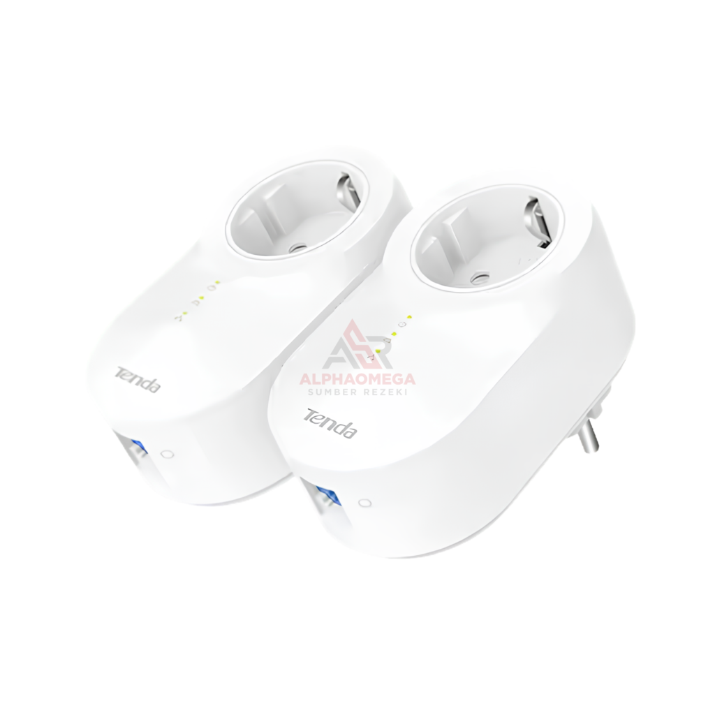 Tenda PH6 Powerline Adapter AV1000 Gigabit Passthrough Kit