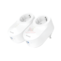 Tenda PH6 Powerline Adapter AV1000 Gigabit Passthrough Kit