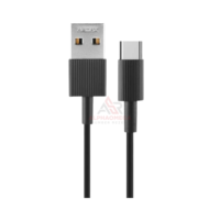 REMAX CABLE TYPE C CHAINO 1M RC-120A – Kabel Charger USB Type-C Fast Charging 2.1A, Kabel Data 1 Meter TPE Fleksibel Tahan Lama