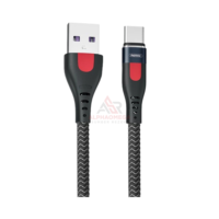 REMAX CABLE TYPE-C LESU PRO 1M RC-188A – Kabel Charger USB Type-C Fast Charging 5A, Kabel Data Braided Aluminium Alloy Super Kuat