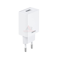 REMAX TRAVEL CHARGER RP-U95 – Kepala Charger USB 2.4A Fast Charging 12W, Travel Adapter Compact dengan Proteksi Keamanan