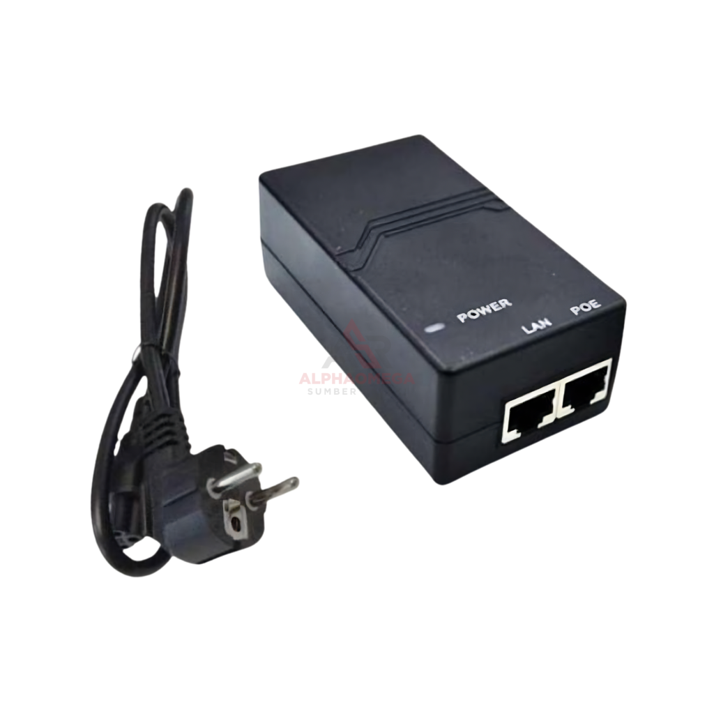 Ruijie RG-E-120(GE) 15.4W IEEE 802.3af Gigabit Active PoE Injector Original Garansi Resmi