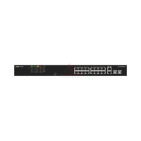 Ruijie Reyee RG-ES118FGS-LP 18-Port Desktop Unmanaged Switch 16-Port PoE 120W with 2-Port Gigabit Combo SFP Visibility Ruijie Cloud Original Garansi Resmi