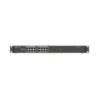 Ruijie Reyee RG-ES118GS-P-L 18-Port Full Gigabit Desktop Unmanaged Switch 16-Port PoE 247W with 2-Port SFP Visibility Ruijie Cloud Original Garansi Resmi