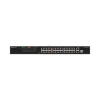 Ruijie Reyee RG-ES126FGS-LP 26-Port Desktop Unmanaged Switch 24-Port PoE 180W with 2-Port Gigabit Combo SFP Visibility Ruijie Cloud Original Garansi Resmi