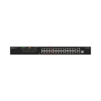 Ruijie Reyee RG-ES126FGS-P 26-Port Desktop Unmanaged Switch 24-Port PoE 370W with 2-Port Gigabit Combo SFP Visibility Ruijie Cloud Original Garansi Resmi