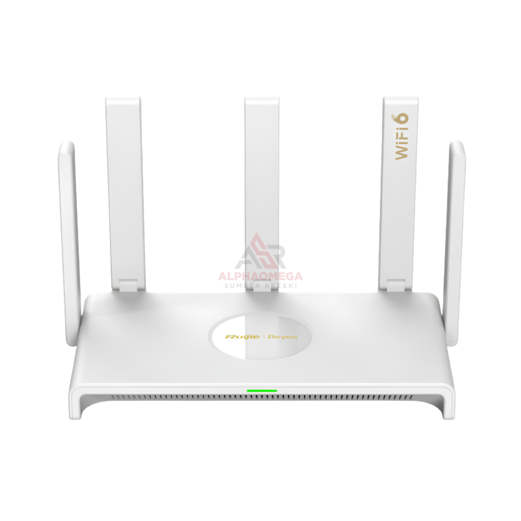Ruijie Reyee RG-EW3000GX Smart Dual-Band Gigabit Wireless Router Wi-Fi 6 AX3000 MU-MIMO 5 Antena Original Garansi Resmi